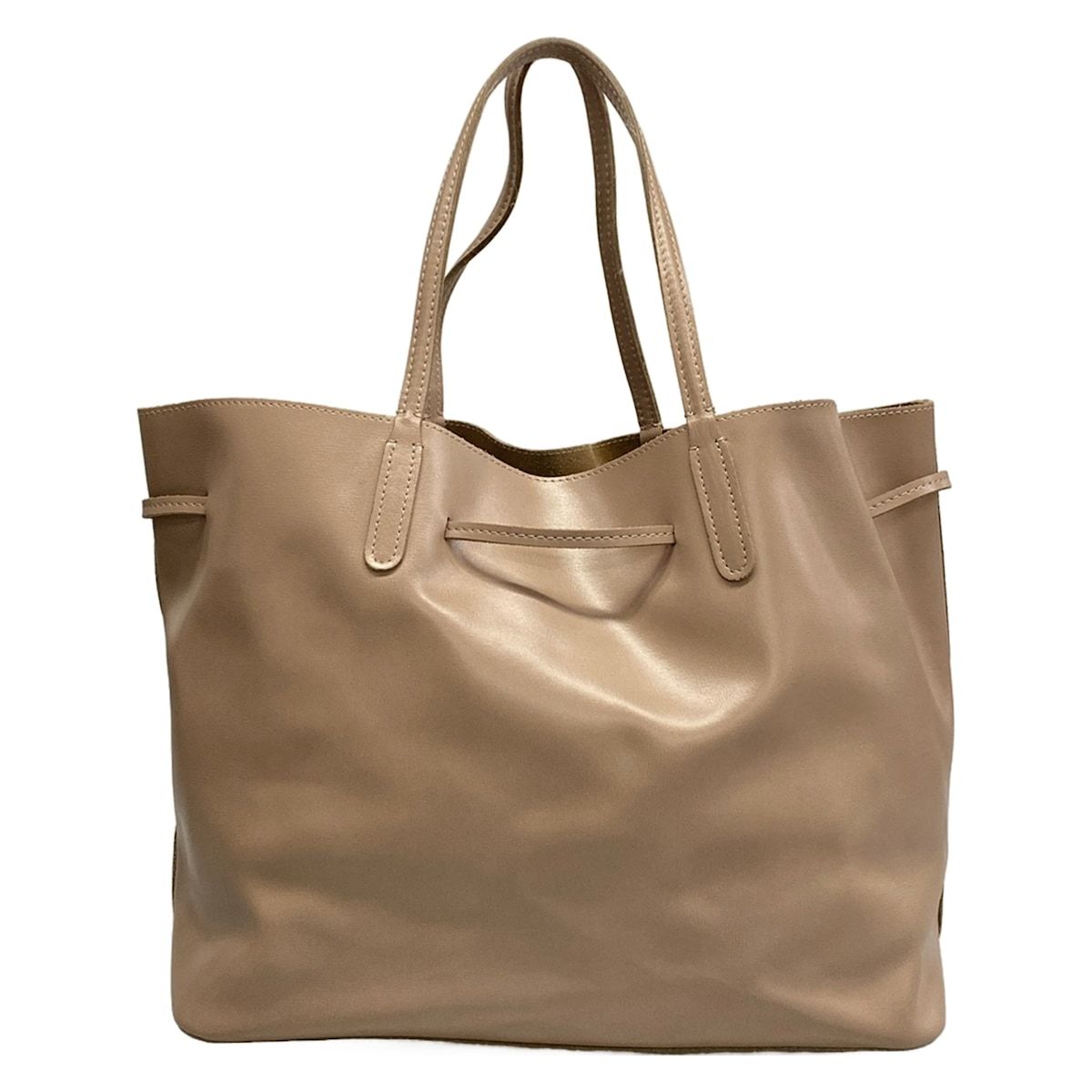 repetto(レペット) トートバッグ - ベージュ レザー - メルカリ