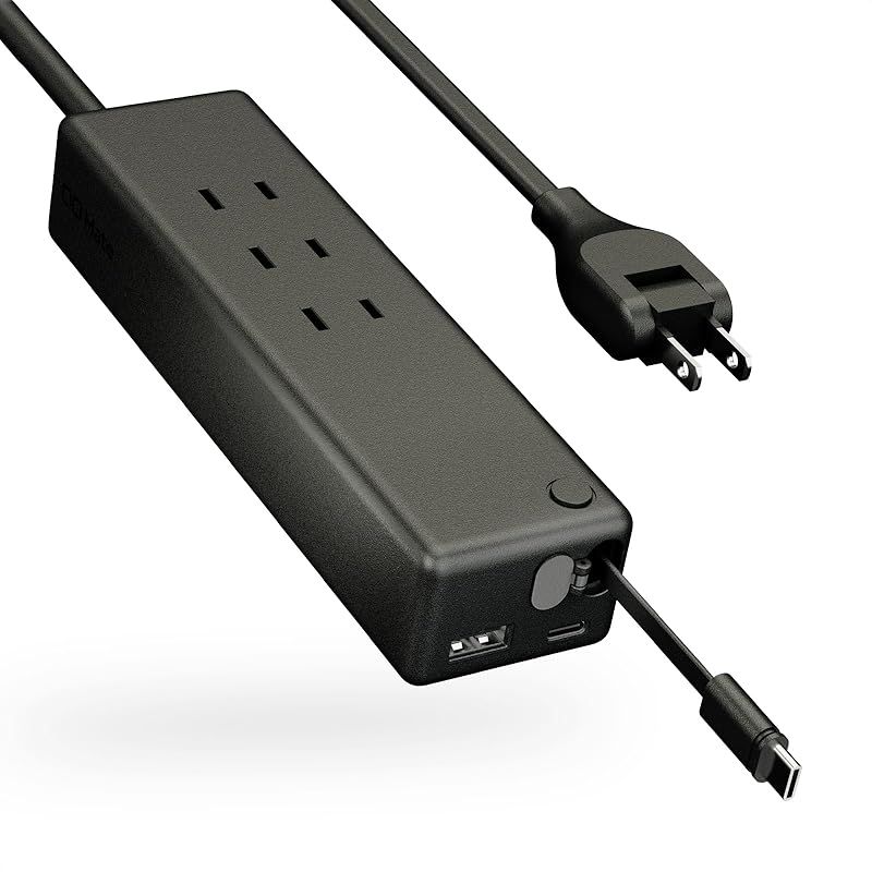 CIO Mate Tap 002 USB 延長電源タップ 3口【飛び出すUSBケーブル 】 type-C 2ポート type-A 1ポート 20W iPhone 15 16 急速充電 Android スマートフォン タブレット 延長コード 1.5m スイン 0