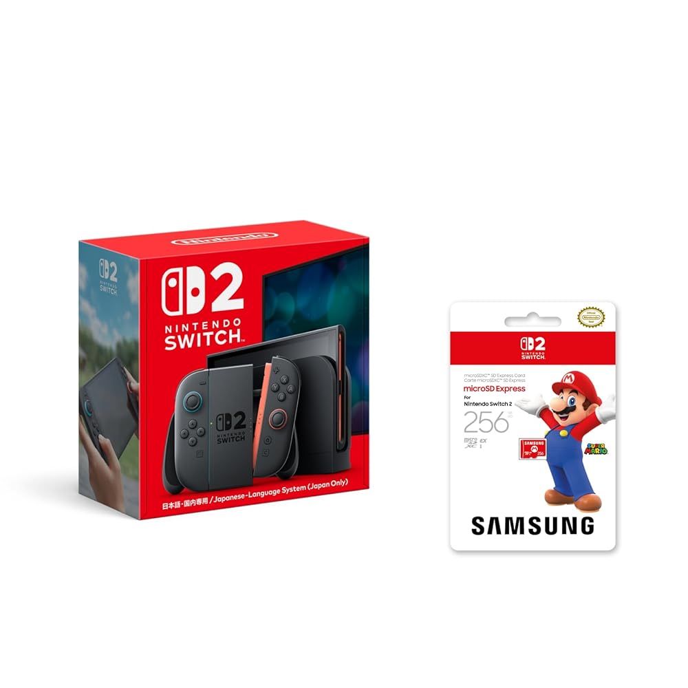 Nintendo Switch 2(日本語・国内専用)+【任天堂ライセンス商品