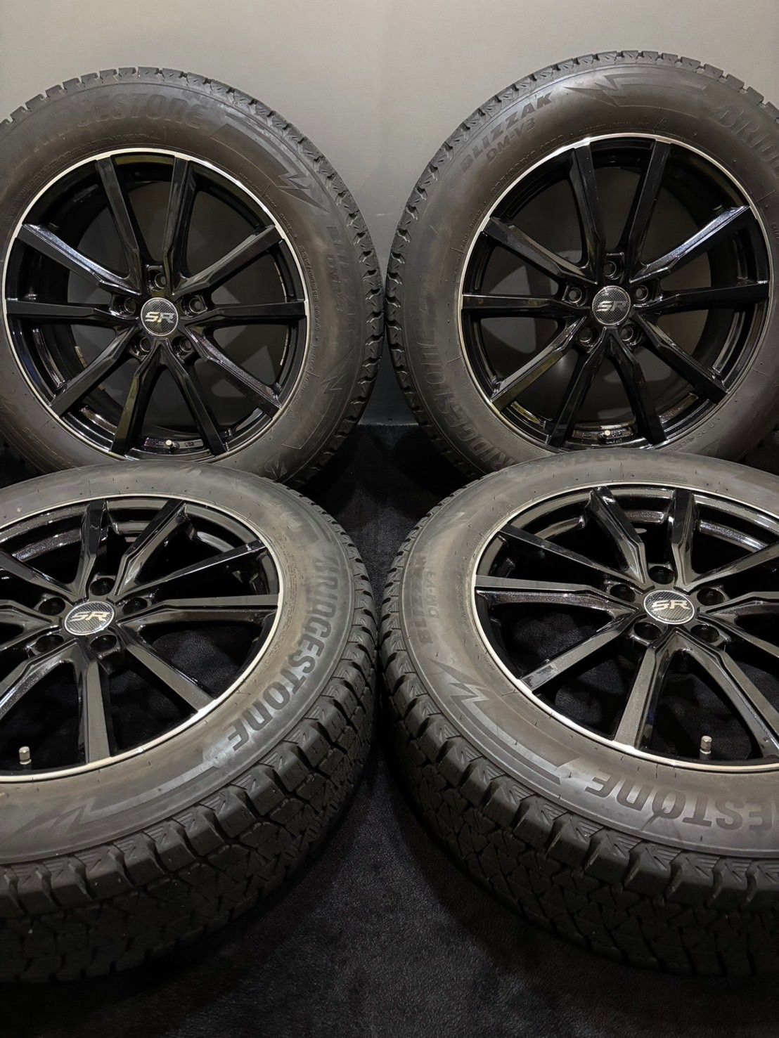 ☆235/60R18 BRIDGESTONE/DM-V3 23年製 SR 18インチ 7.5J +48 114.3 5H