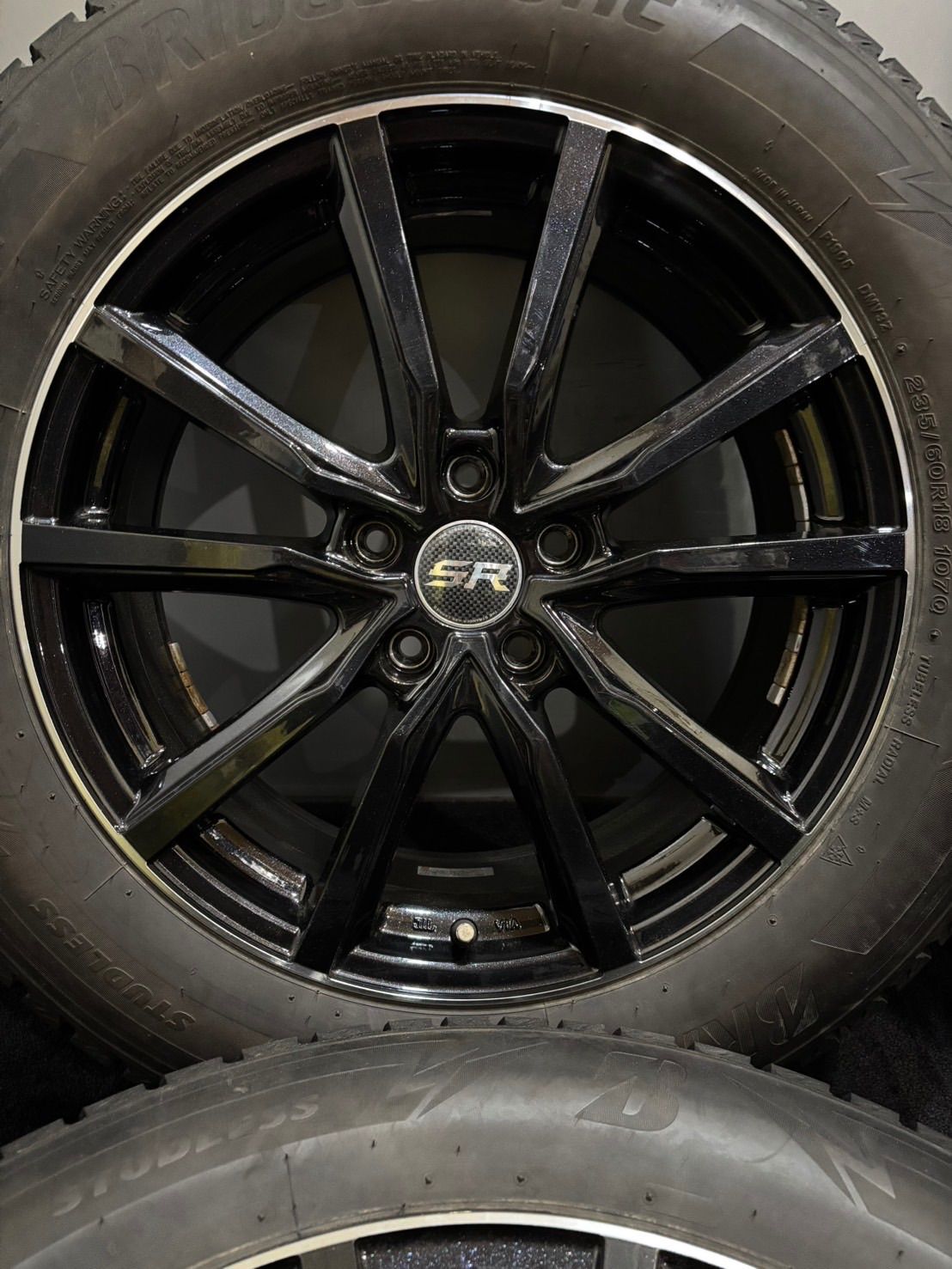 ☆235/60R18 BRIDGESTONE/DM-V3 23年製 SR 18インチ 7.5J +48 114.3 5H