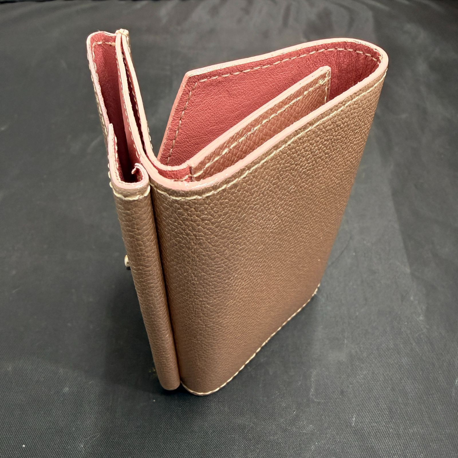 abrAsus(アブラサス) 小さい財布 三つ折り財布 レディース 表記無 中古 