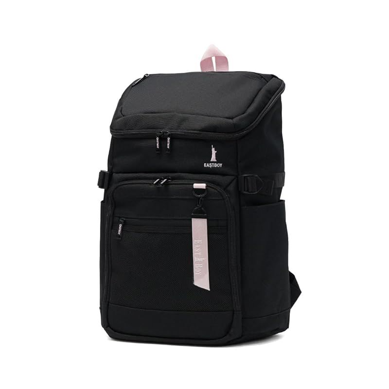 [EASTBOY] [イーストボーイ] スクール リュック ボックス型 32L B4 ネオプレッピー レディース EBA105 デイパック バックパック スクールバッグ 撥水 通学 部活 旅行 軽量 1