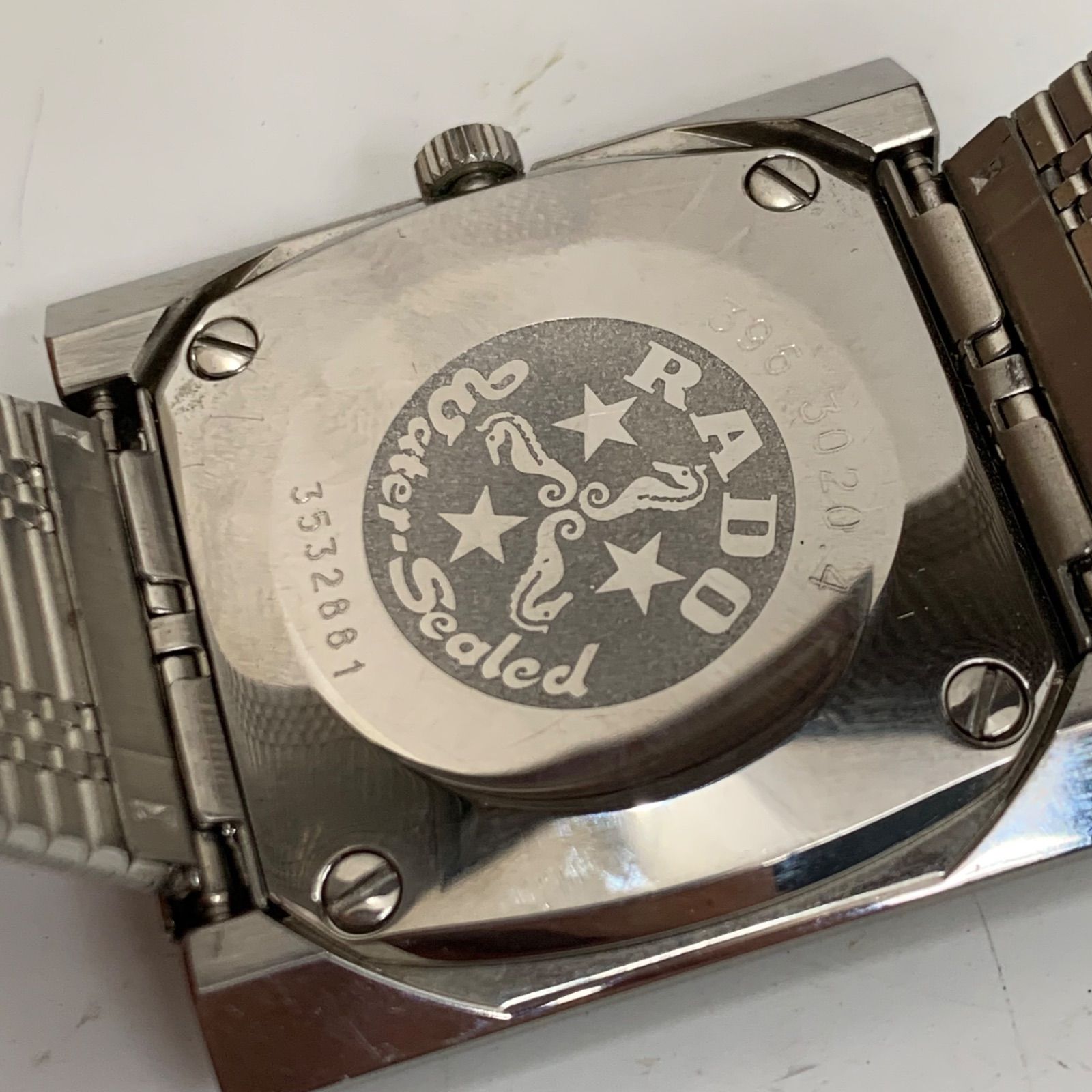 RADO ラドー Elegance エレガンス ヴィンテージ スクエア ブルー