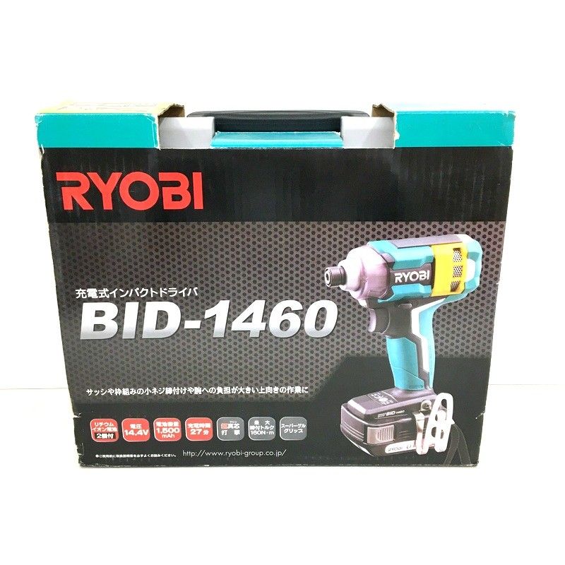 電動工具・エア工具 RYOBI 充電式インパクトドライバー BID-1460