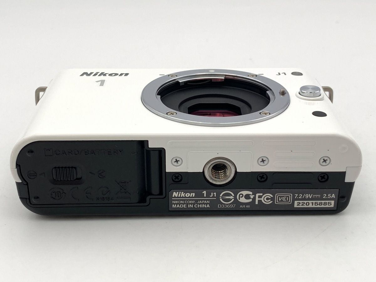 中古】 【並品】 ニコン Nikon 1 J1 ボディ ホワイト - メルカリ