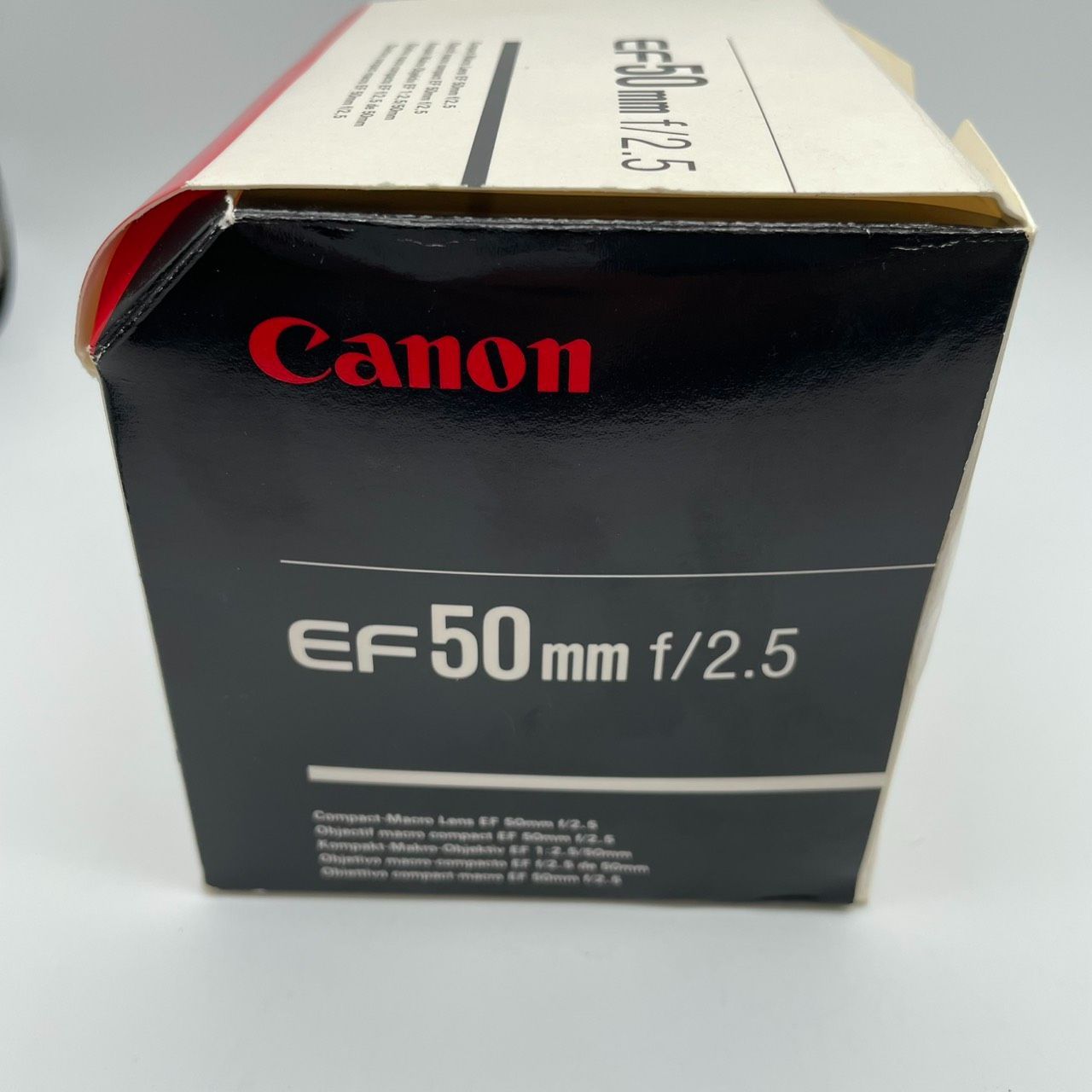 □Canon EF50mm F/2.5 コンパクトマクロレンズ A26-1782 - メルカリ