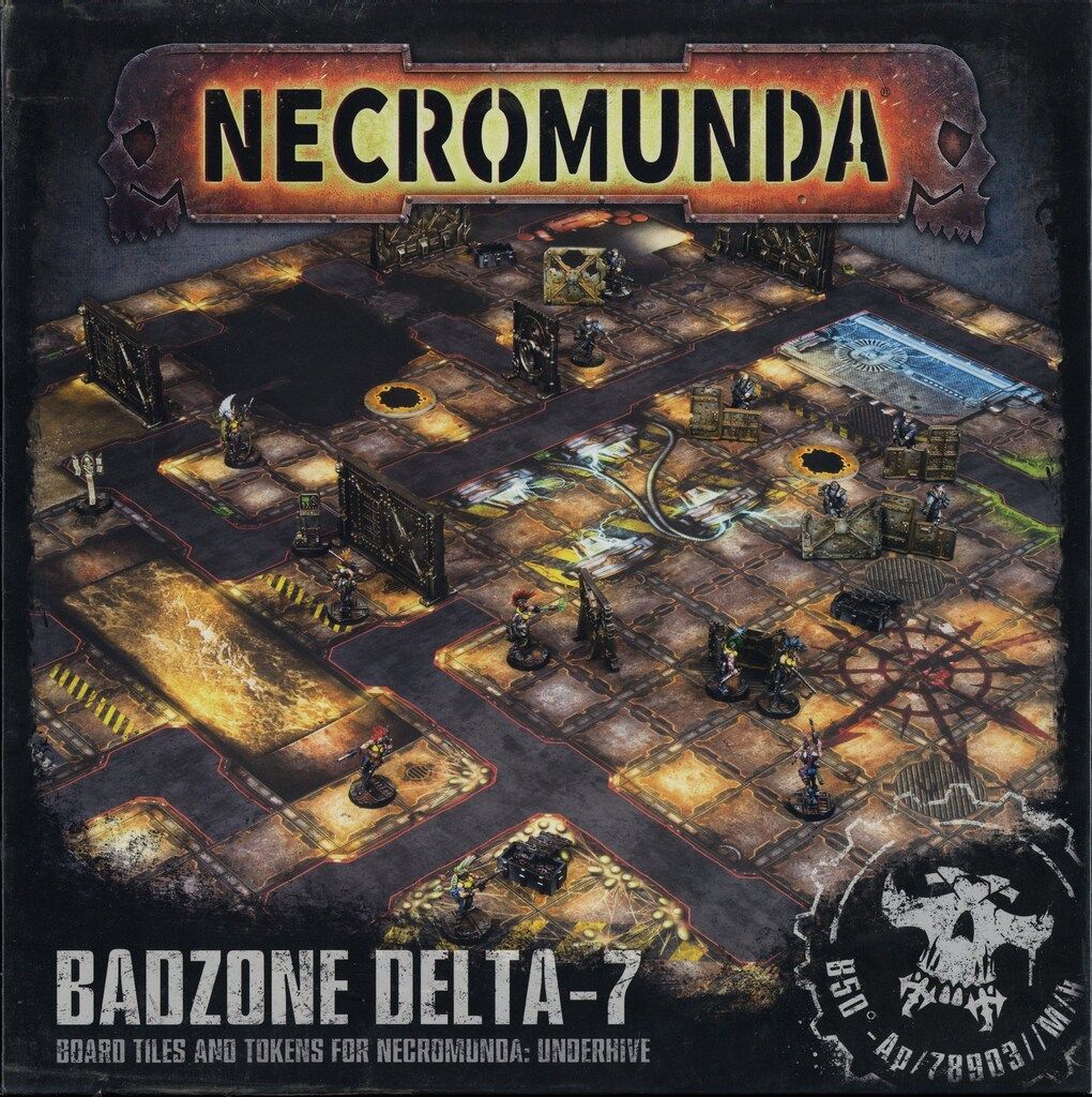 《未開封》 GAMESWORKSHOP WARHAMMER40000 Necromunda Underhive Badzone Delta-7