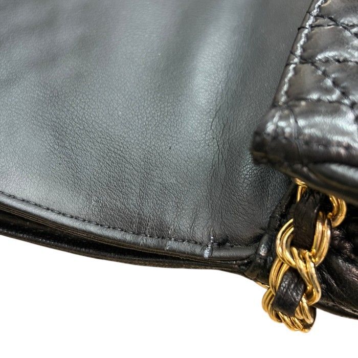 BALLY バリー キルティング レザー チェーン ショルダー バッグ 本革 