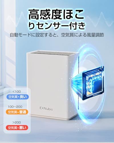 空気清浄機 HEPAフィルター付き 適用床面積37畳 PM2.5・花粉対策 空気質検知 AUTOモード 風量自動調整 静音 省エネ タッチパネル タイマー機能 空気循環 アレルギー対策 脱臭 台所 寝室 PSE認証済み リモコン付Y def092bc