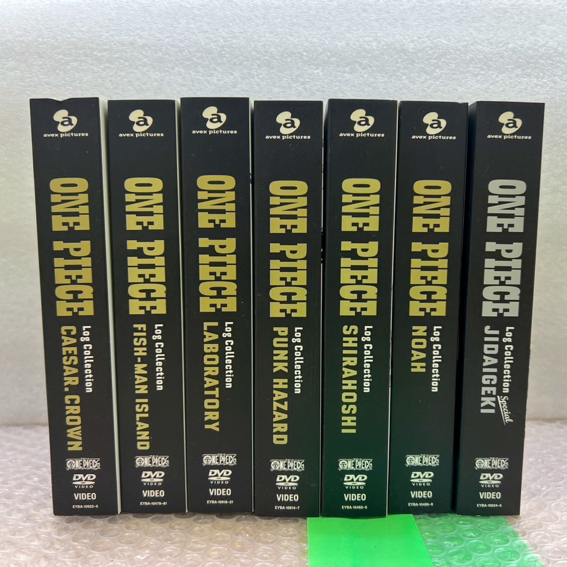 【全巻未開封】ONE PIECE Log Collection DVD 7本セット 魚人島〜パンクハザード