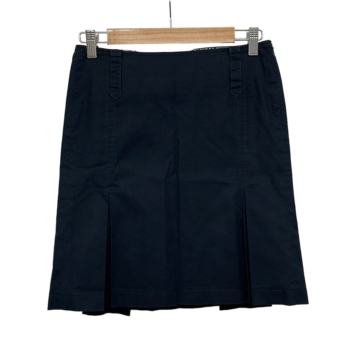 Burberry Blue Label(バーバリーブルーレーベル) スカート サイズ36 S レディース美品 - ネイビー ひざ丈