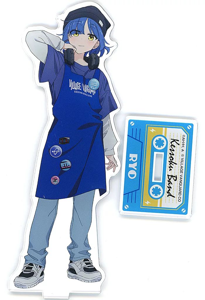 【中古】アクリルスタンド・アクリルパネル 山田リョウ アクリルスタンドBIG 「ぼっち・ざ・ろっく!×ヴィレッジヴァンガード」