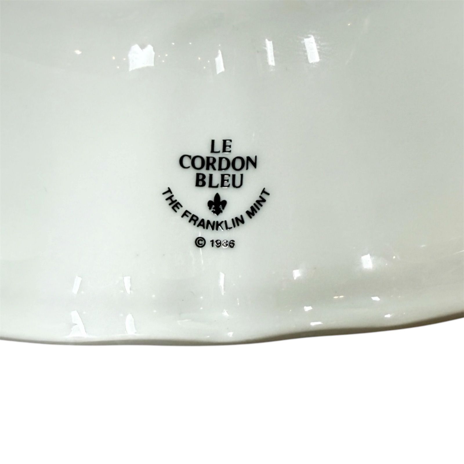 The Franklin Mint フランクリンミント ル・コルドン・ブルー 磁器製