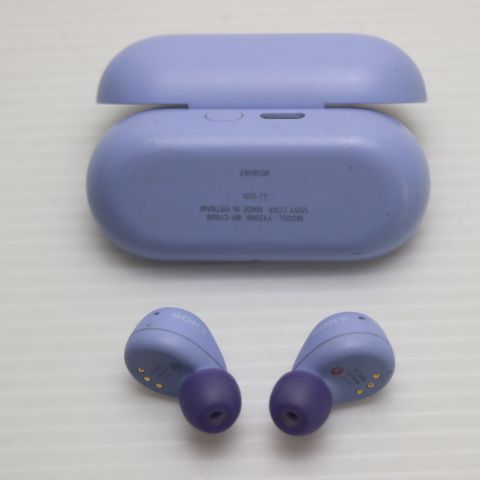 美品 WF-C700N ラベンダー SONY イヤホン 即日発送 土日祝発送OK 03000