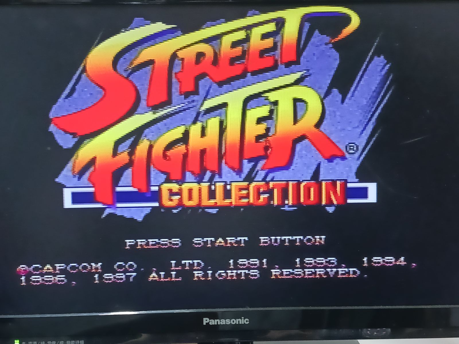 動作確認済】セガサターン SS ストリートファイターコレクション 箱取