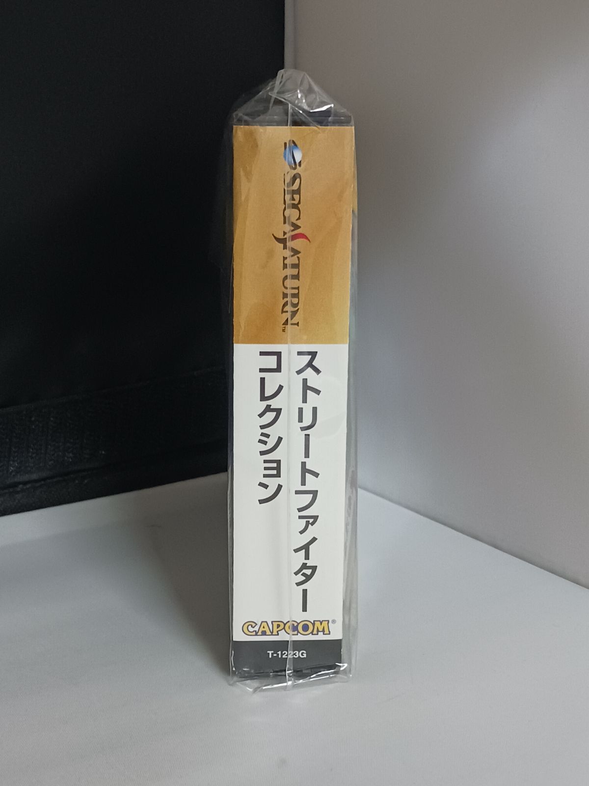 動作確認済】セガサターン SS ストリートファイターコレクション 箱取