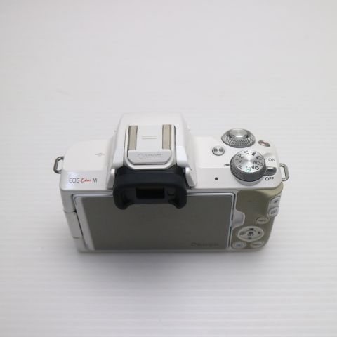 超美品 EOS Kiss M ボディ ホワイト 即日発送 Canon ミラーレス一眼