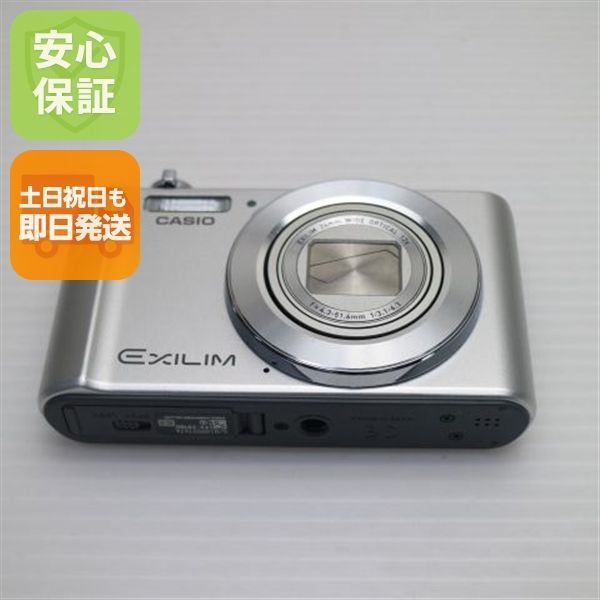 超美品 EX-ZS180 シルバー 即日発送 デジカメ CASIO 本体 土日祝発送OK 03000