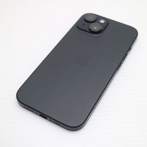 超美品 SIMフリー iPhone15 256GB ブラック スマホ Apple 即日発送