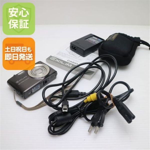 超美品 EX-Z400 ブラウン 即日発送 CASIO EXILIM デジカメ 本体 土日祝
