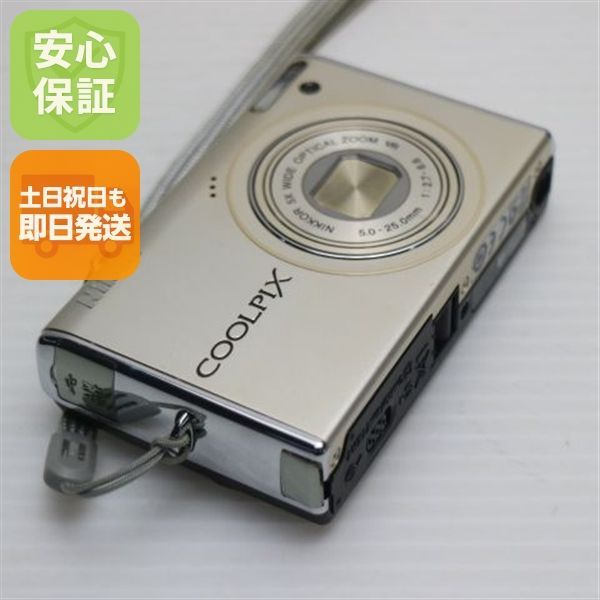 中古 COOLPIX S640 アイスシルバー 即日発送 Nikon デジカメ デジタルカメラ 本体 土日祝発送OK 03000