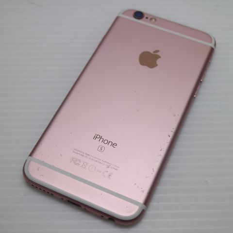 美品 SIMフリー iPhone6S 64GB ローズゴールド 即日発送 スマホ Apple 本体 白ロム 土日祝発送OK 03000