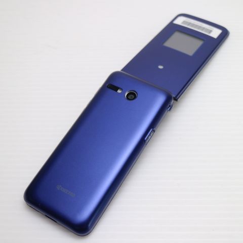 超美品 かんたんケータイ ライト KYF43 ロイヤルブルー 本体 即日発送