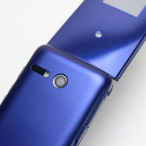超美品 かんたんケータイ ライト KYF43 ロイヤルブルー 本体 即日発送