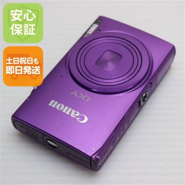 良品中古 IXY 430F パープル 即日発送 デジカメ Canon デジタルカメラ 本体 土日祝発送OK 03000