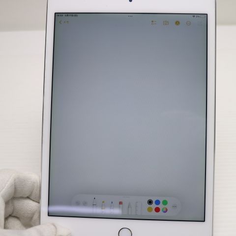 超美品 SIMフリー iPad mini 4 Cellular セルラー 16GB シルバー 即日 