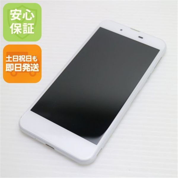 美品 SH-02J AQUOS EVER ホワイト 即日発送 スマホ DoCoMo SHARP 本体