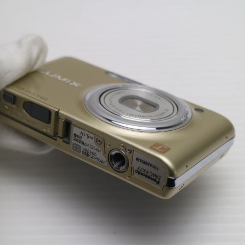 新品同様 DMC-FX77 ゴールド 即日発送 Panasonic LUMIX デジカメ 本体