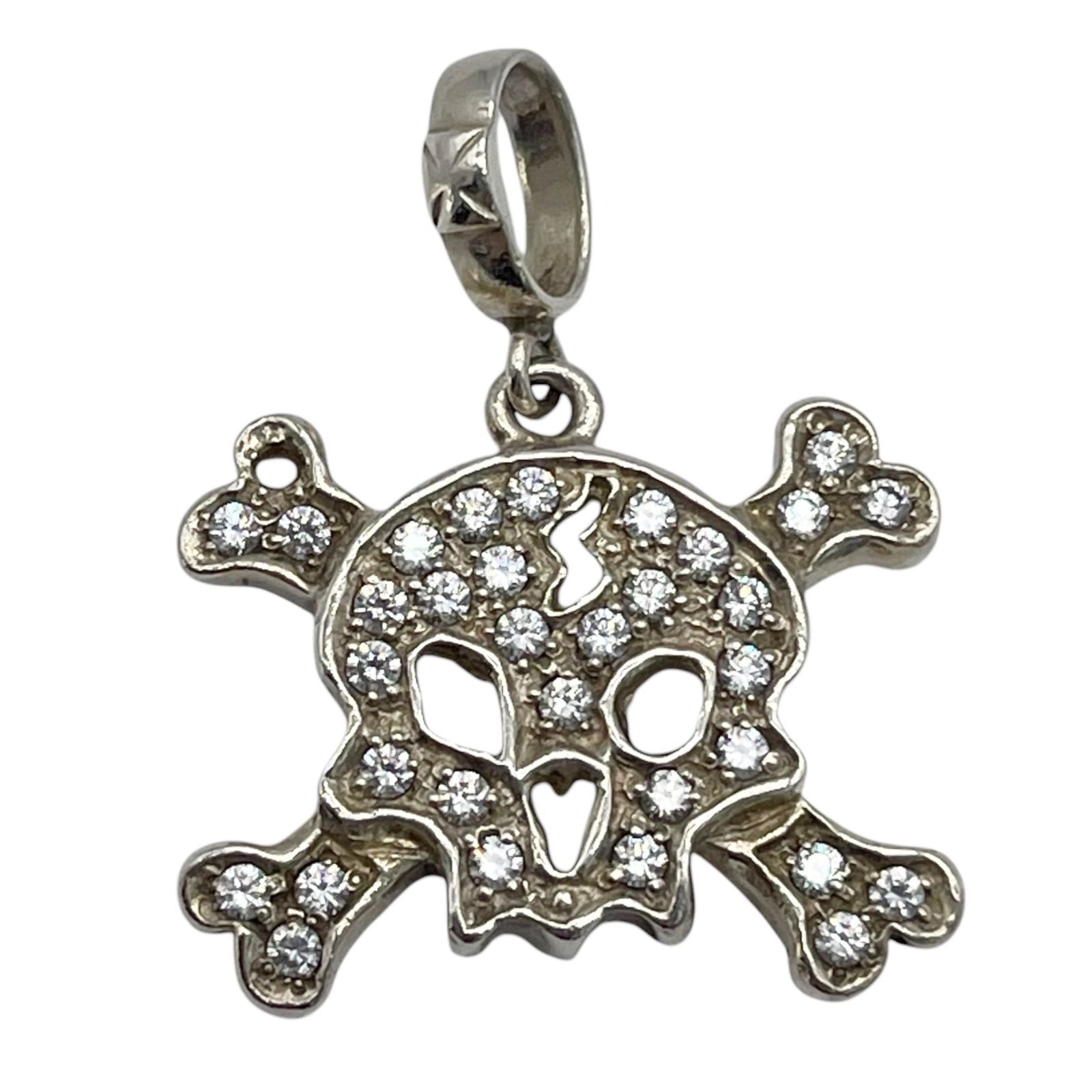 Loree Rodkin ローリーロドキン 925 ジルコニア MEDIUM FLAT PAVE BONE