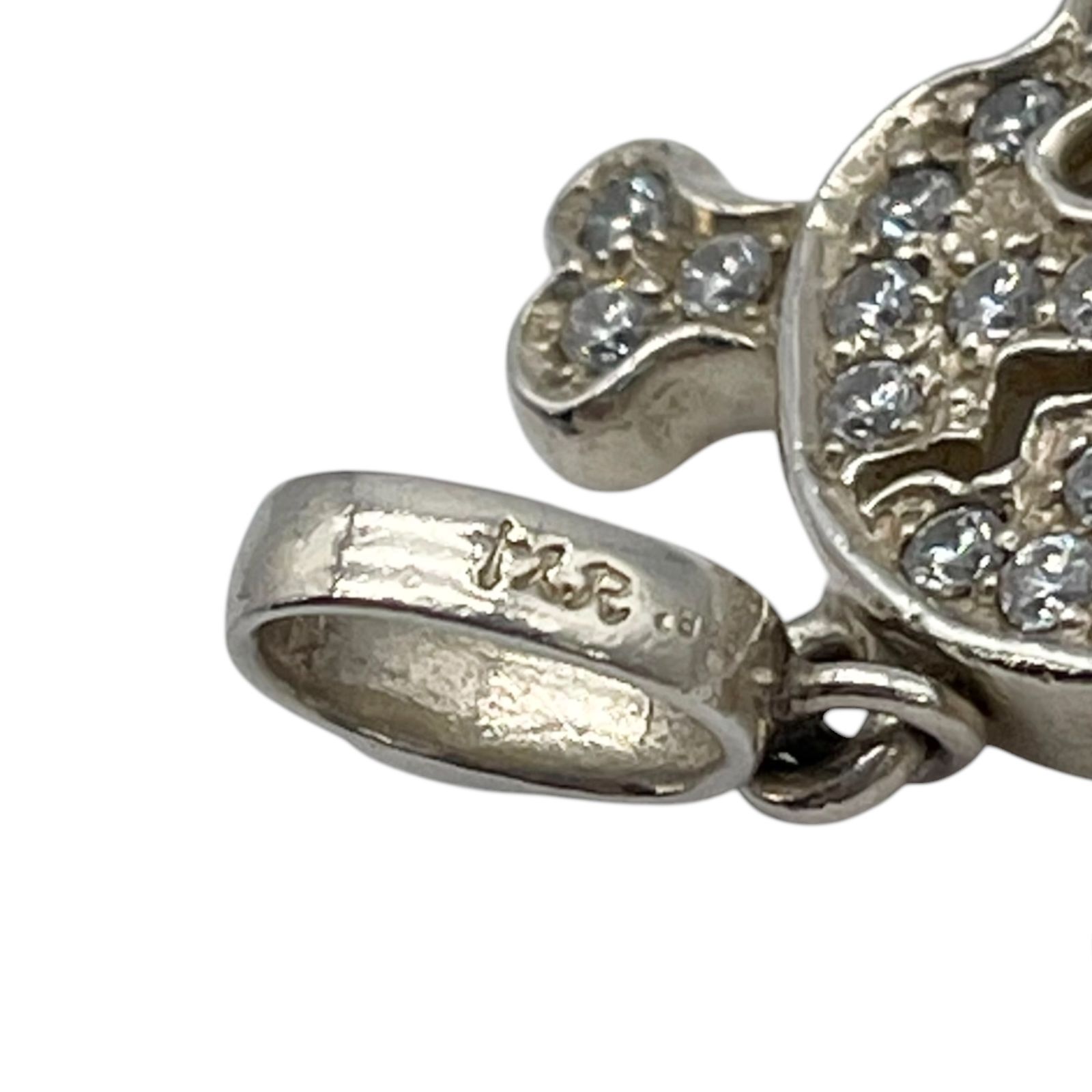 Loree Rodkin ローリーロドキン 925 ジルコニア MEDIUM FLAT PAVE BONE