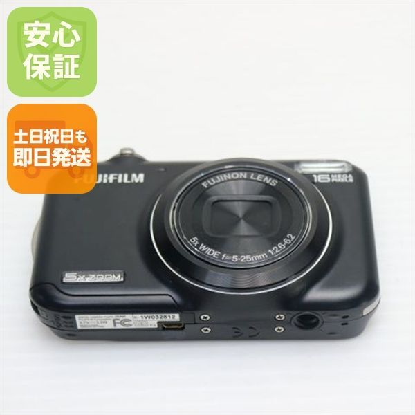 中古 FinePix JX400 ブラック 即日発送 FUJIFILM デジカメ デジタルカメラ 本体 土日祝発送OK 03000