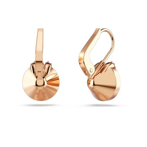 【スワロフスキー】Bella V ドロップピアス, ラウンドカット, グレー, ローズゴールドトーン・プレーティング[正規輸入品]pms 9645cf30