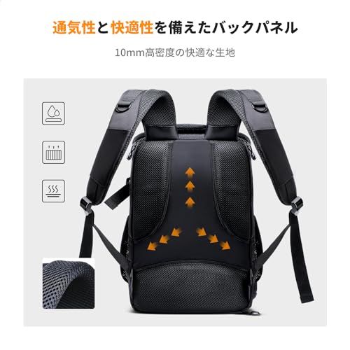 K&F Concept カメラバック カメラリュック リュックサック バックパック 大容量 2気室 おしゃれ nikon canon Sigma Tamron sonyなどカメラ兼用 15.6インチPC/三脚付け可 軽量 一眼レフ 旅行/撮影 efd38621 K&F Concept カメラバック カメラリュック リュックサック バックパック 大容量 2気室 おしゃれ nikon canon Sigma Tamron sonyなどカメラ兼用 15.6インチPC/三脚付け可 軽量 一眼レフ 旅行/撮影 efd38621