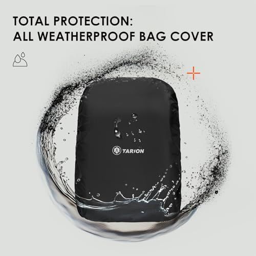 [TARION] カメラリュック カメラバッグ 一眼レフ 15L 2気室 超軽量0.85KG サイドアクセス 15.6インチPC収納 サイド&ボトム三脚収納可 複数ポケット TB-04 ブラックpms d6ad7ac1