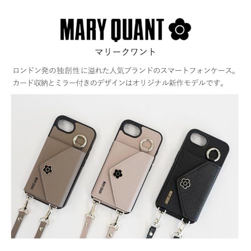 MARY QUANT マリークワント iPhone 17 用 ケース スマホショルダー POCKET SLING CASE レディース ベージュpms 4c721f31 MARY QUANT マリークワント iPhone 17 用 ケース スマホショルダー POCKET SLING CASE レディース ベージュpms 4c721f31