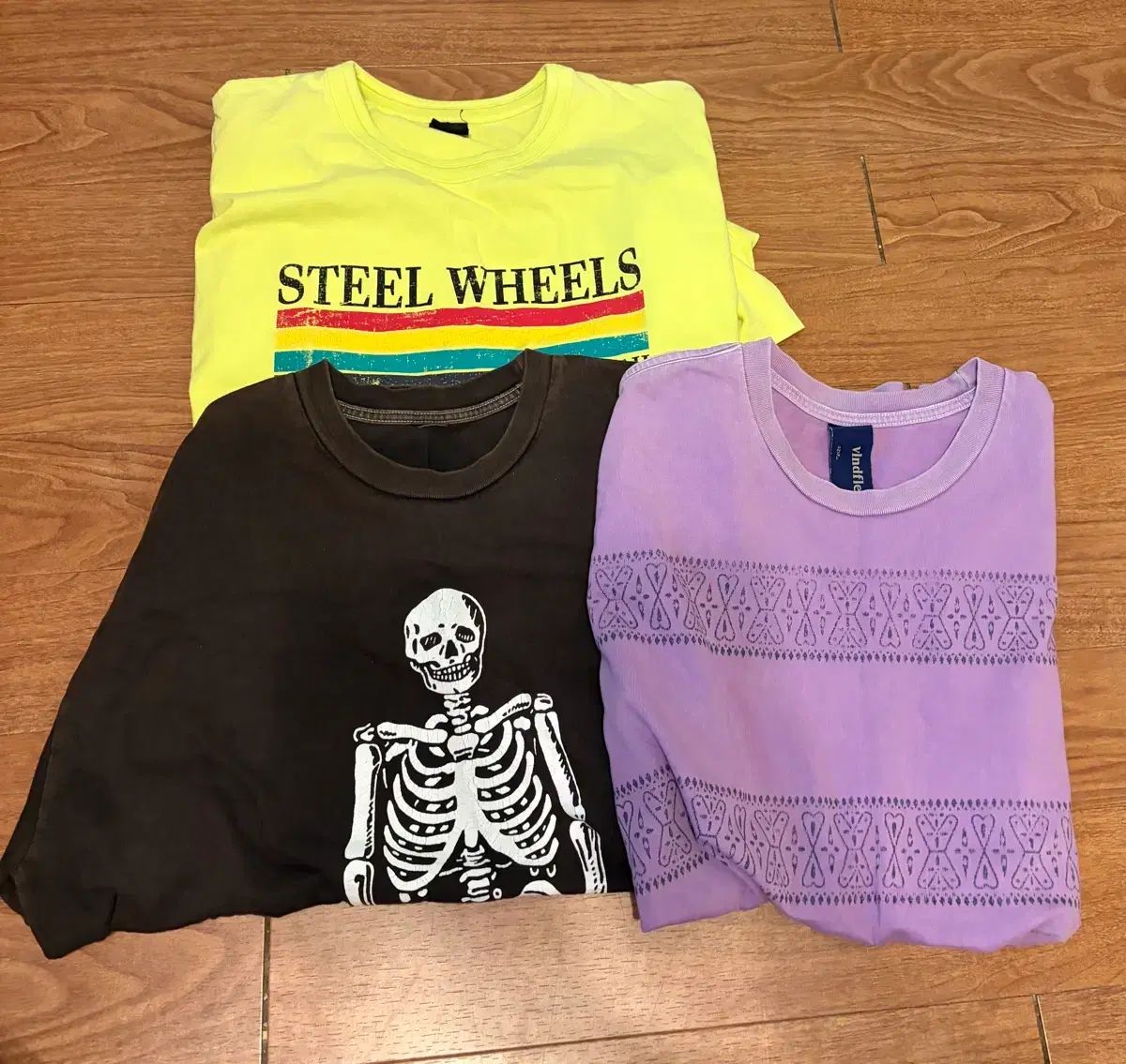 VLNDFLES Tシャツ 2枚 STEELWHEELS(スティール ホイールズ) 1枚 出品