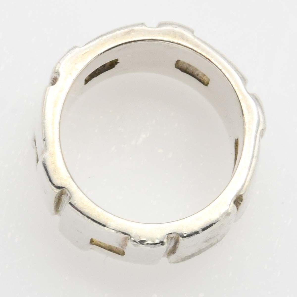 GUCCI グッチ リング モダニストワイドリング 12.5号 925 14.8g アクセサリー 箱 保管袋 H23068!