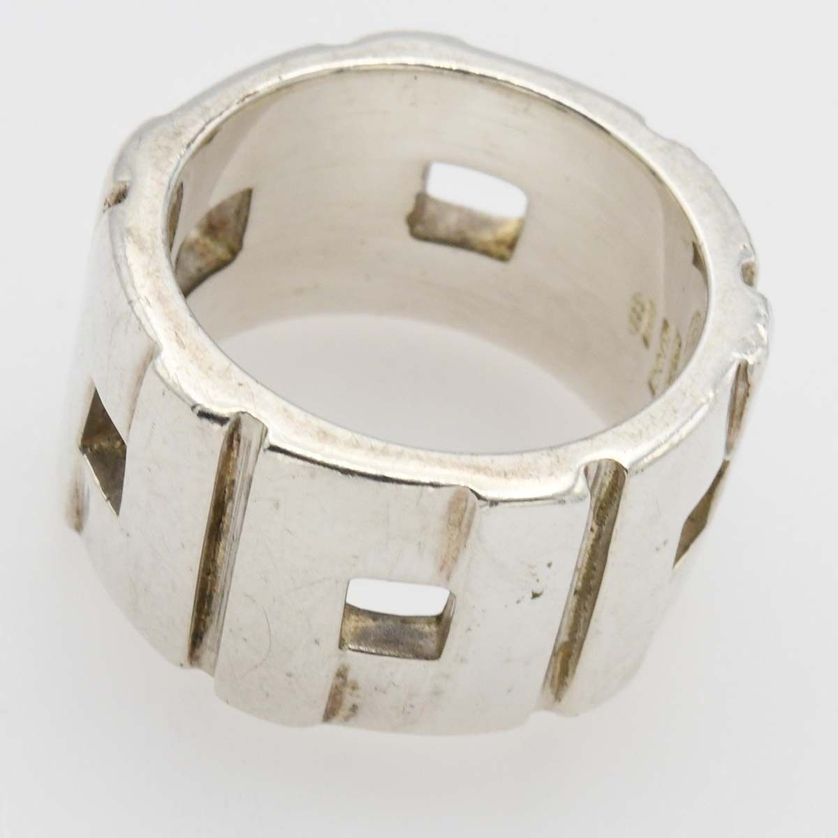 GUCCI グッチ リング モダニストワイドリング 12.5号 925 14.8g アクセサリー 箱 保管袋 H23068!