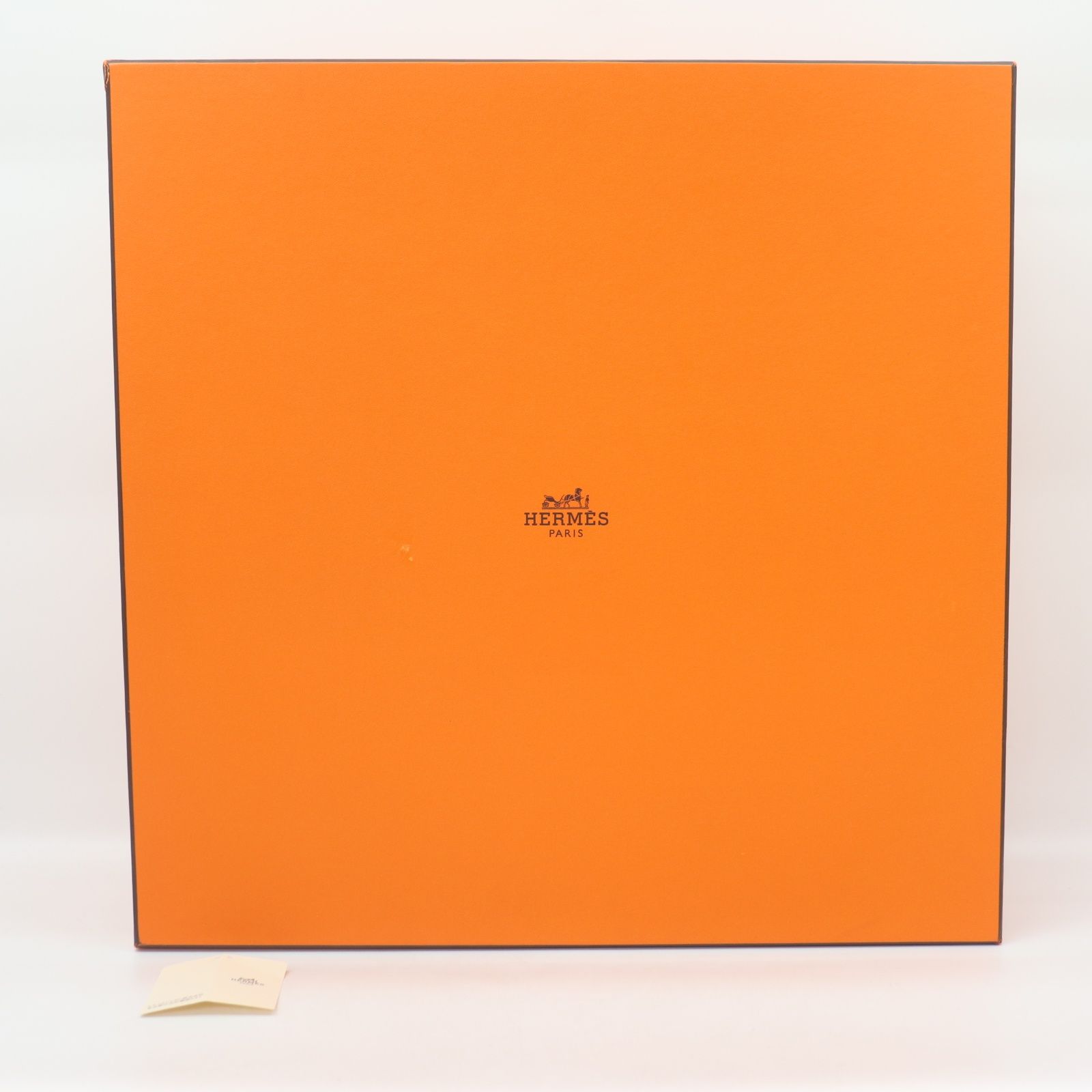 IT936M228HWB HERMES エルメス 空箱 088 オレンジ BOX インテリア バッグ用 マーク ロゴ 保管 鞄用 ボックス