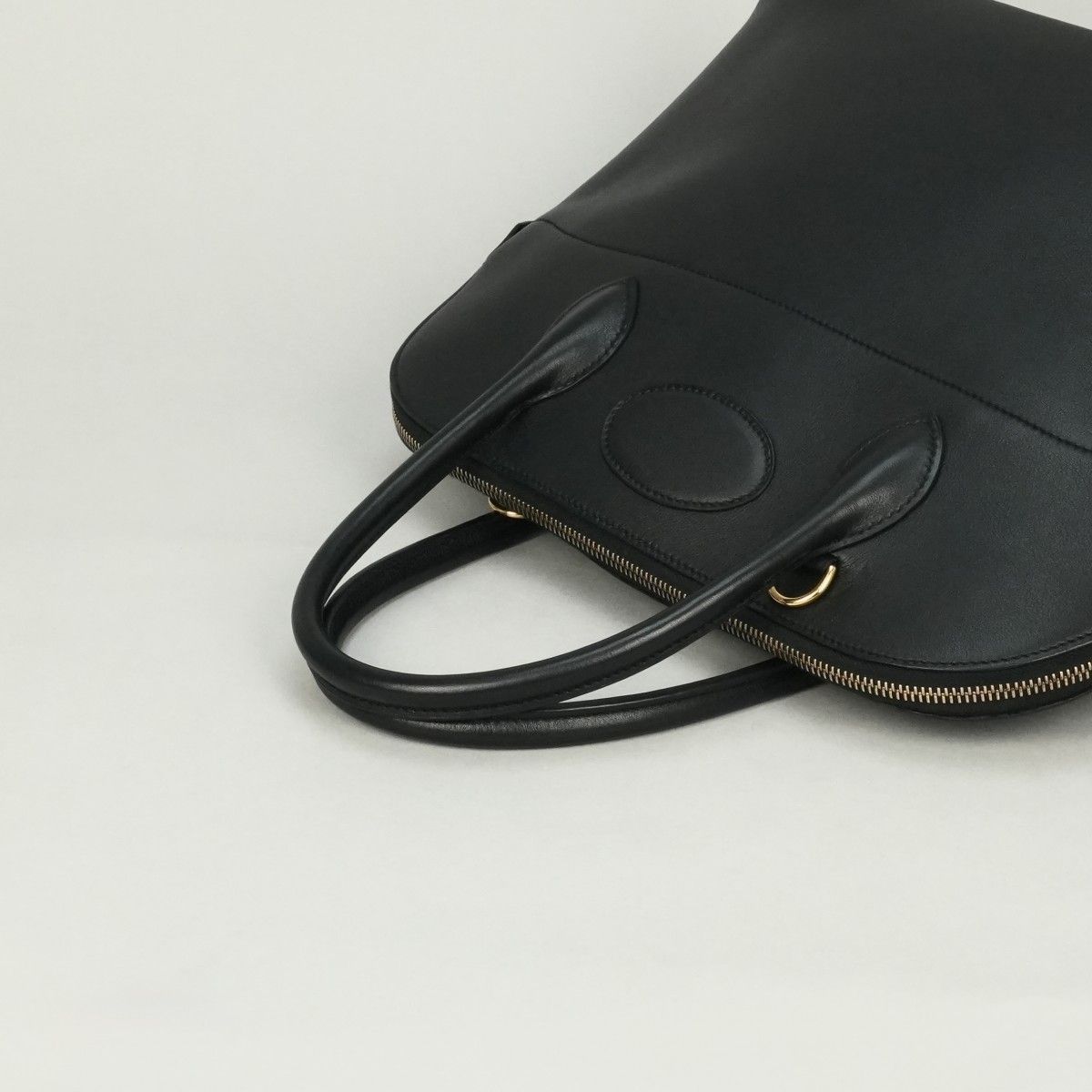 エルメス HERMES ボリード35 ボリード 35 バッグ トートバッグ ショルダーバッグ ガリバー ノワール Noir ブラック Black 黒 ゴールド金具 ヴォーガリバー ハンドバッグ 2way