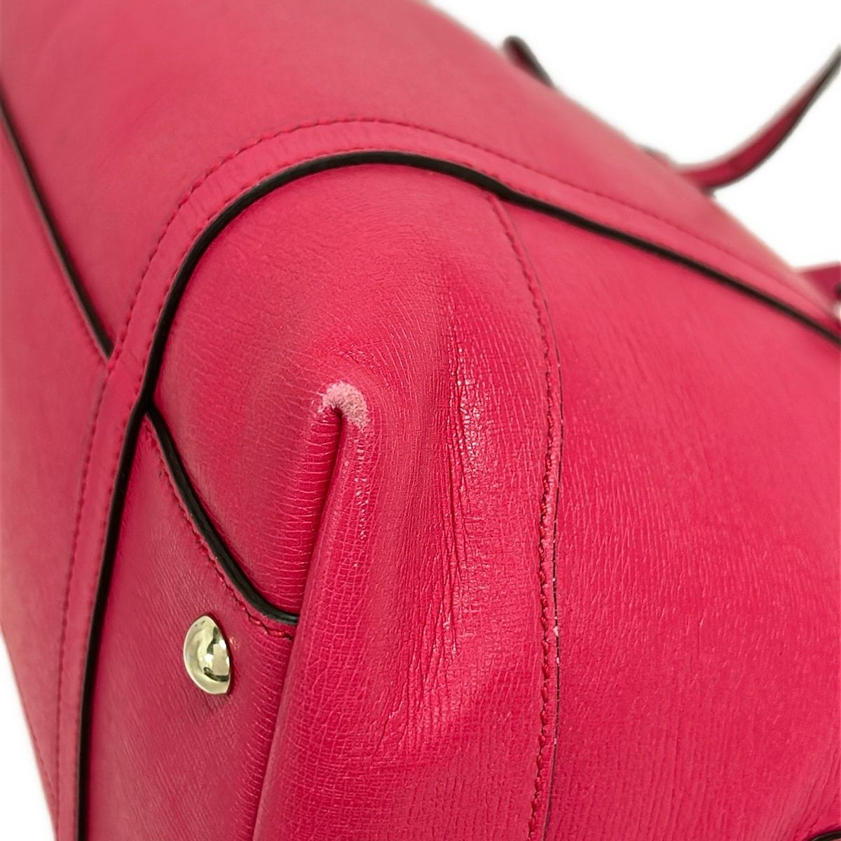GUCCI(グッチ) ハンドバッグ ニース 309614 ピンク レザー