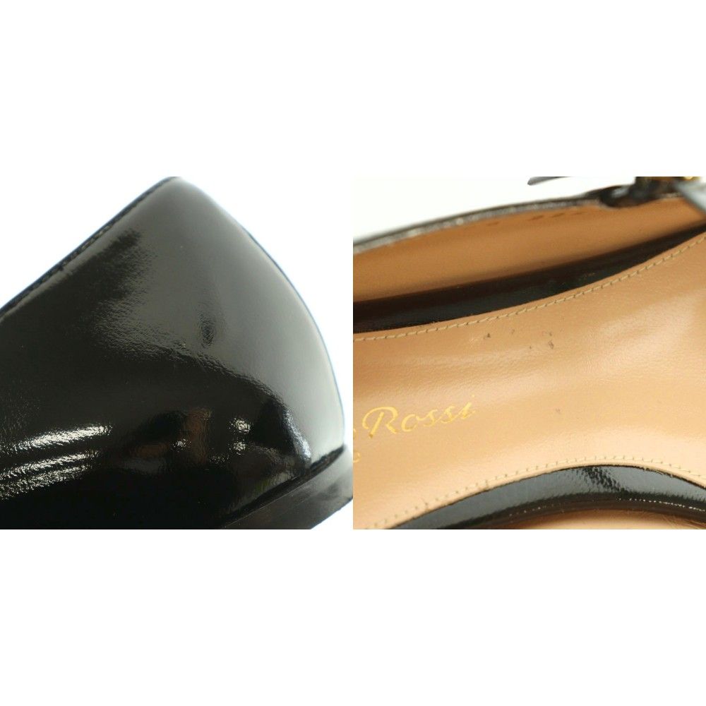 ジャンヴィトロッシ Gianvito Rossi パンプス スクエアトゥ エナメル ジャンヴィトロッシ Gianvito Rossi パンプス スクエアトゥ エナメル