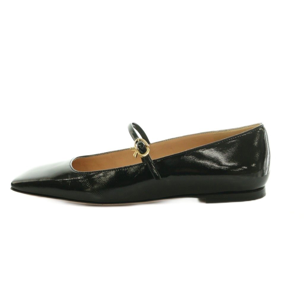 ジャンヴィトロッシ Gianvito Rossi パンプス スクエアトゥ エナメル ジャンヴィトロッシ Gianvito Rossi パンプス スクエアトゥ エナメル