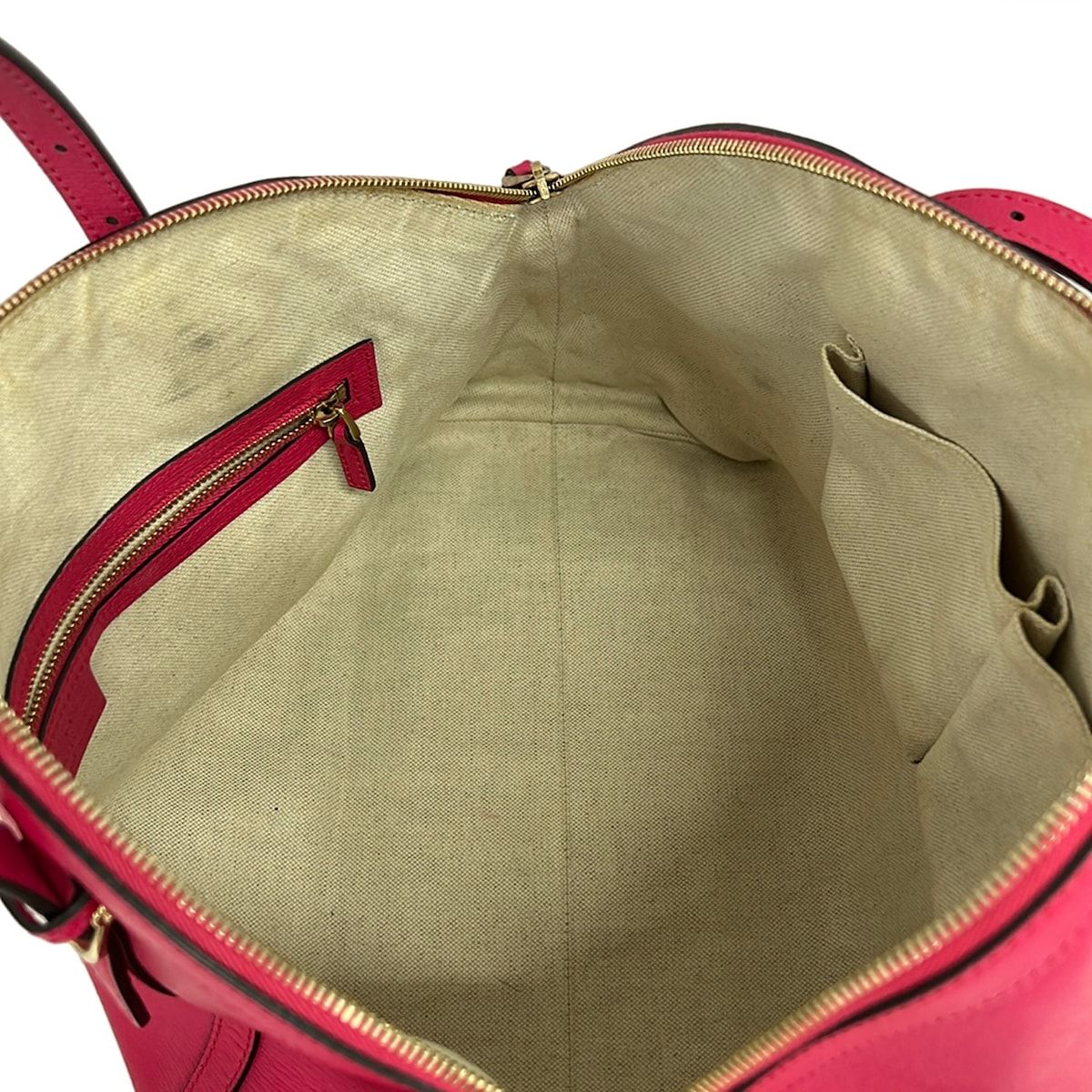 GUCCI(グッチ) ハンドバッグ ニース 309614 ピンク レザー