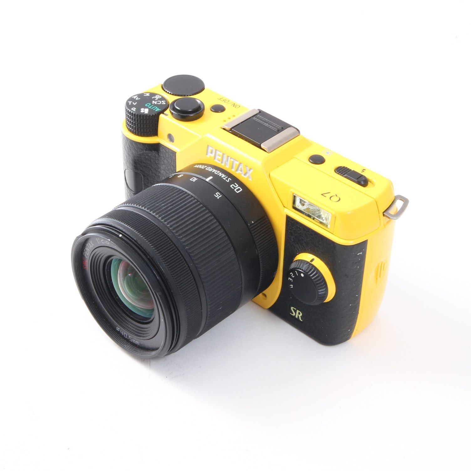 PENTAX ペンタックス Q7 イエロー + SMC PENTAX 5-15mm F2.8-4.5 ED AL